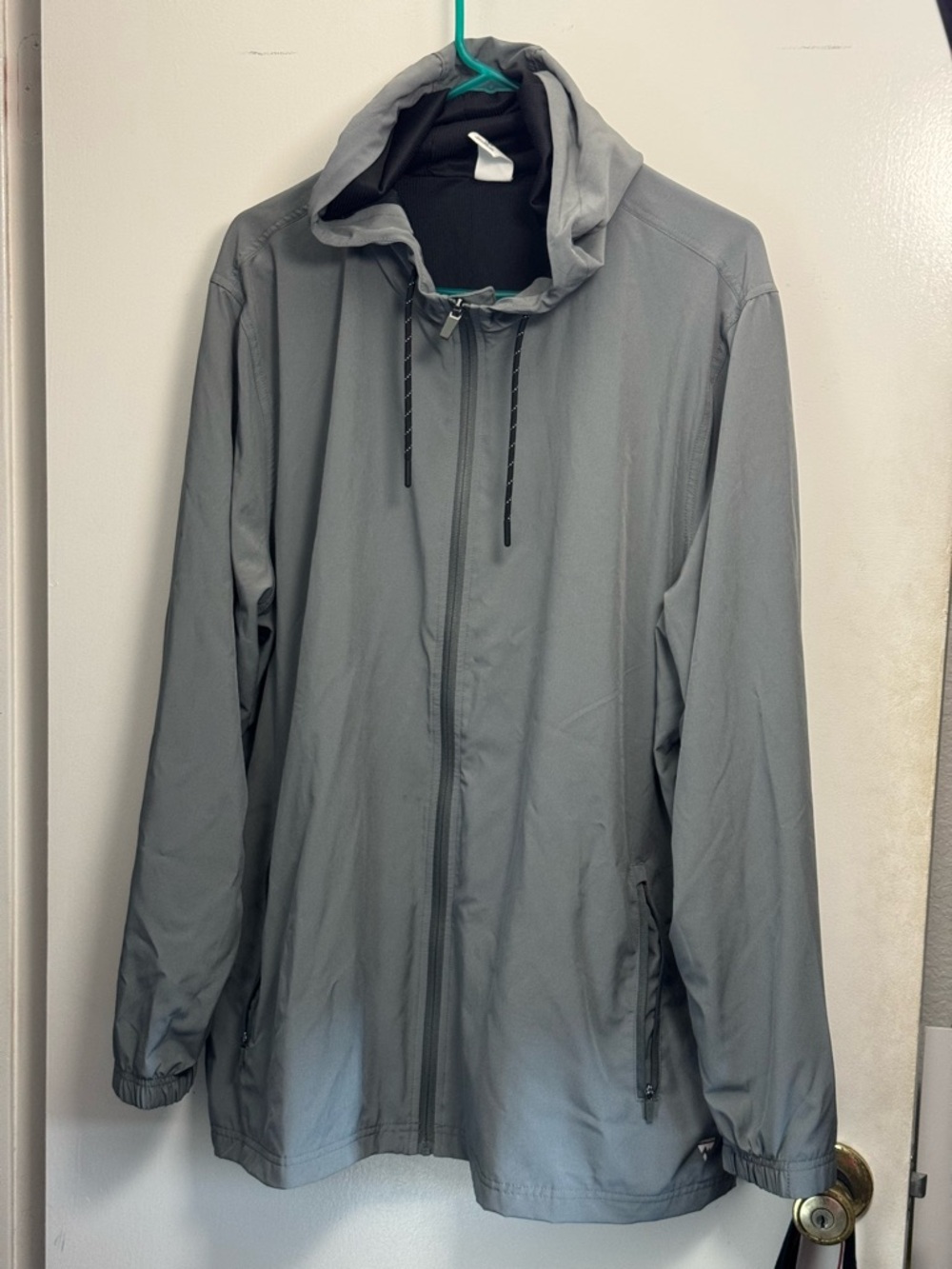 Men's Lightweight Hooded Jacket - Gray